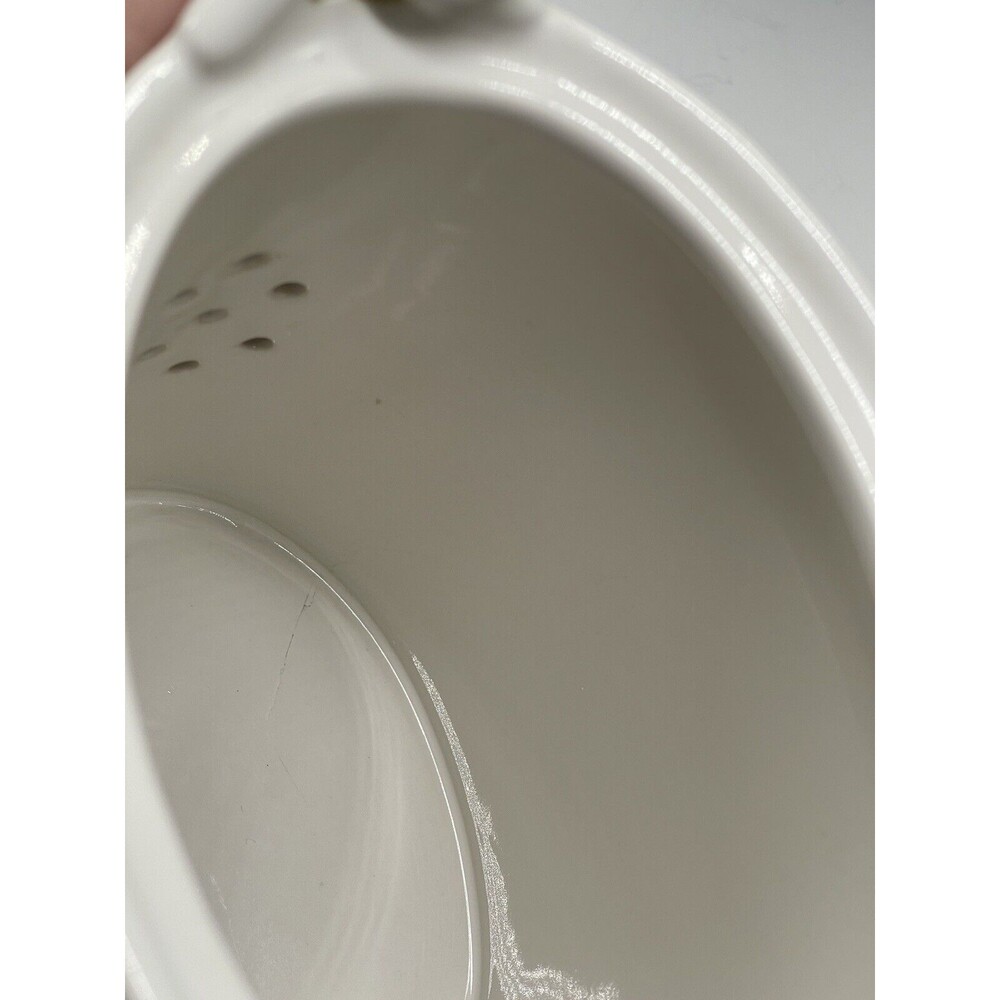 Hallmark Marjolein Bastin Nature's Sketchbook Watering Can Ceramic Teapot Signed - Picture 14 of 16